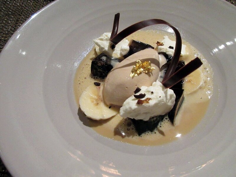 コーヒーゼリー プラリネアイスクリーム