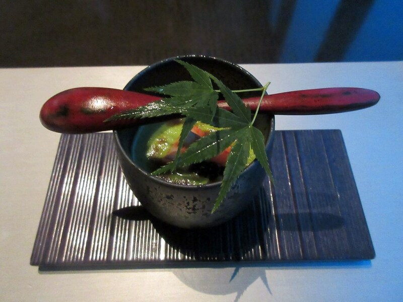 先附二種／玉蜀黍豆腐