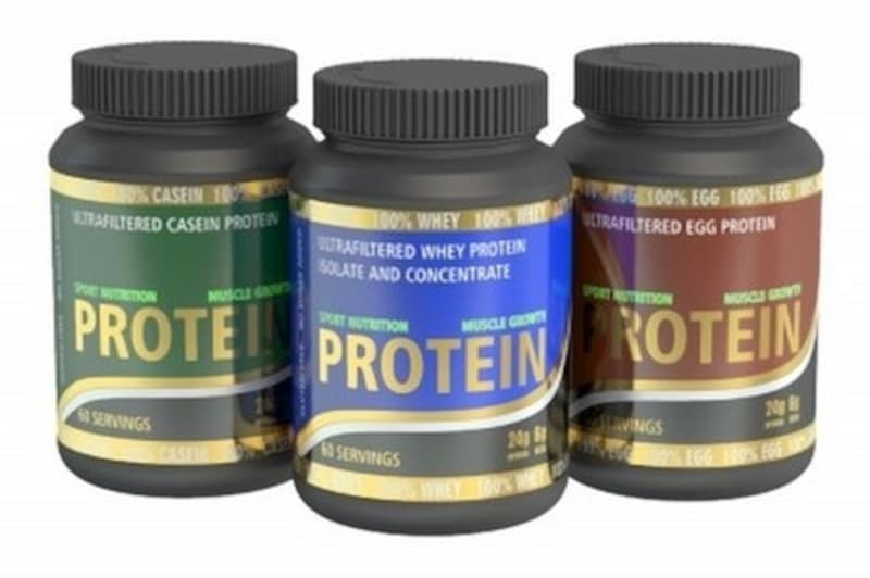 種類豊富なプロテイン。どれがオススメ？