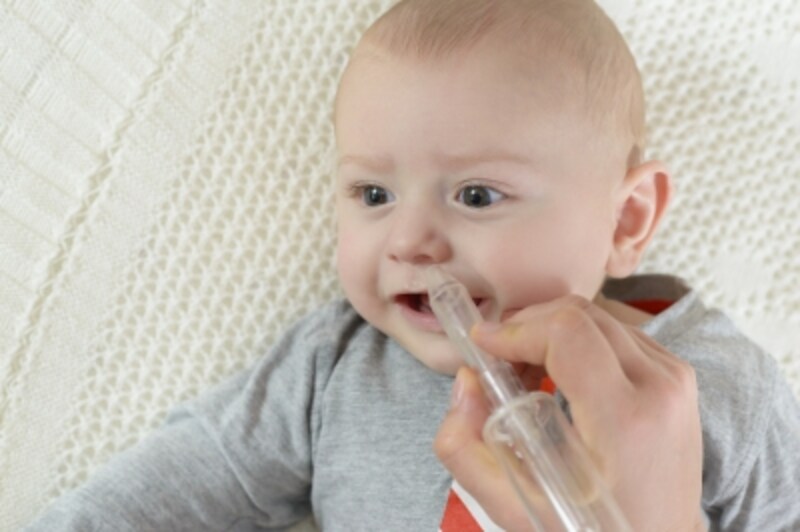赤ちゃんの鼻水 鼻づまり症状別対処法 吸引のやり方 乳児育児 All About