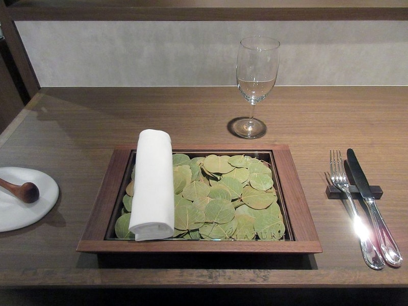 季節によって変わる位置皿