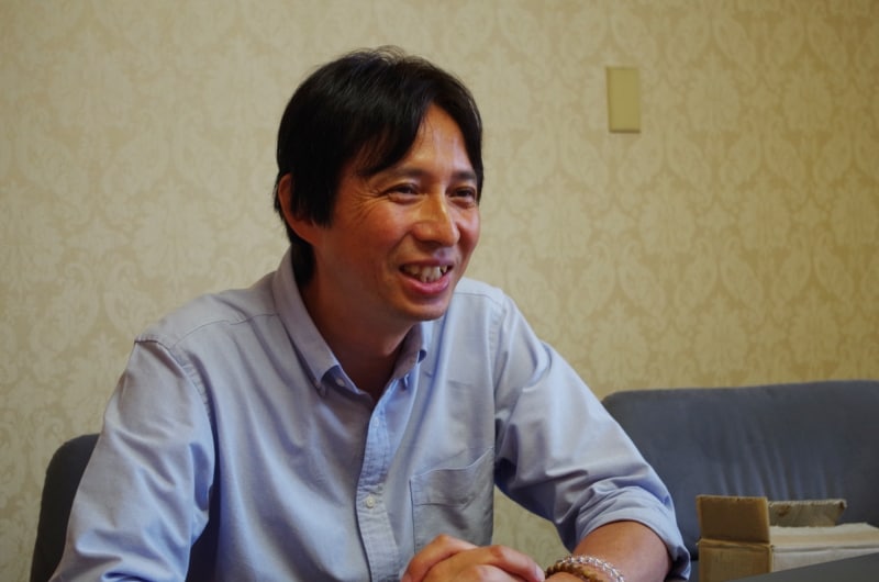 SHOEI広報の海老沢さん