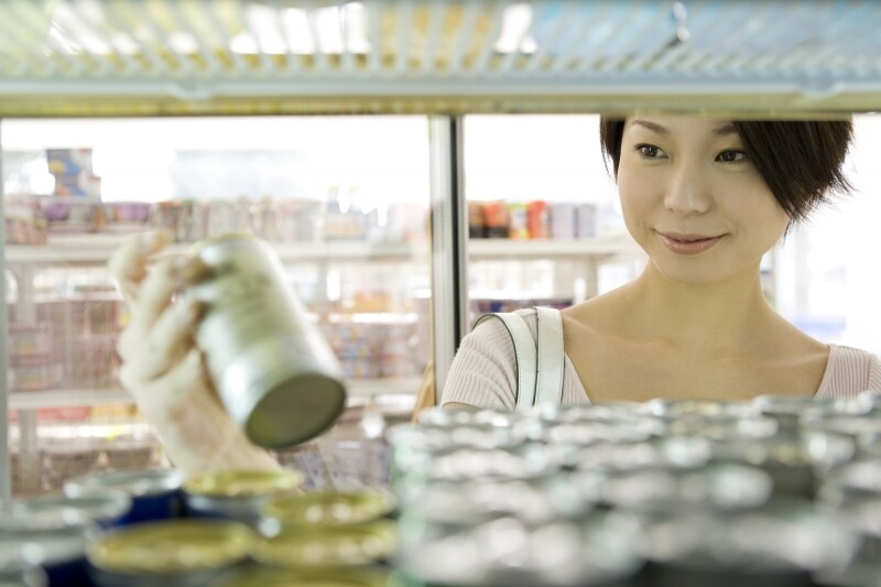 朝コンビニ女子のお買いもの事情