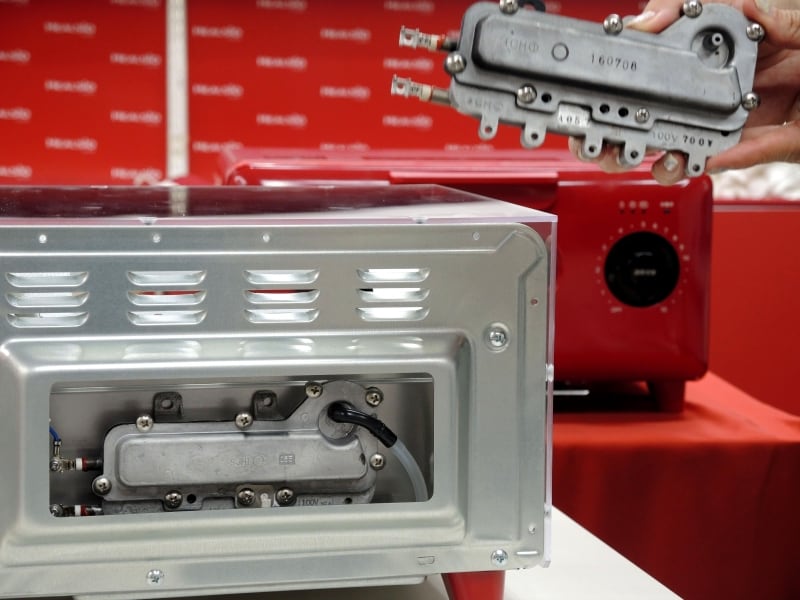 グリエのエンジンは、オーブンレンジのヘルシオと同じものを使っている