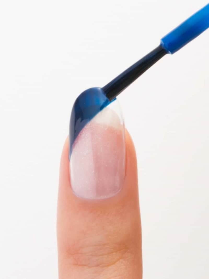 フレンチ部分にホイルをオン