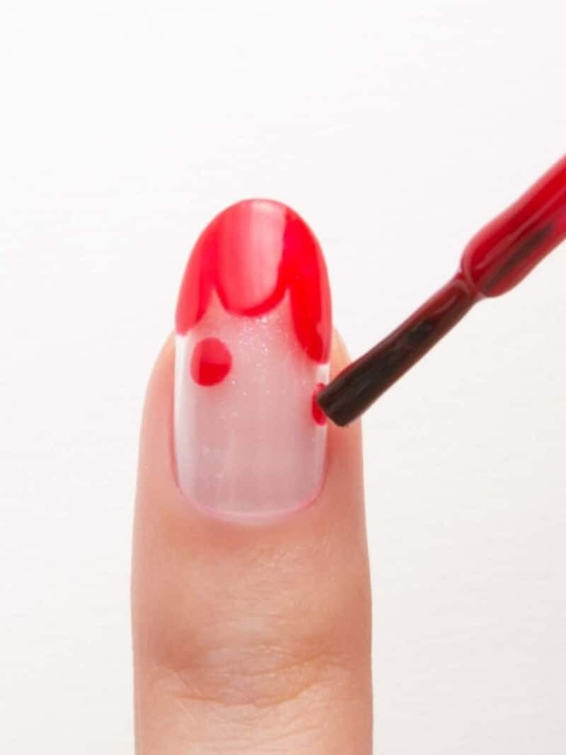 小さなドットを2つプラス