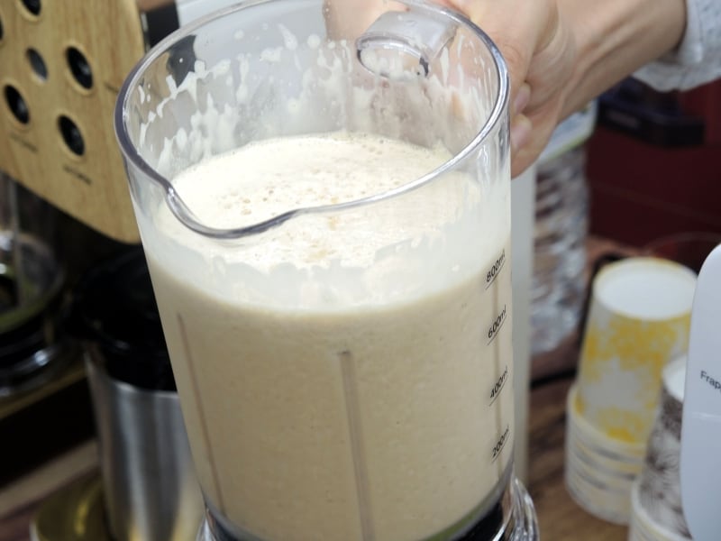 コーヒーフラッペが簡単に作れる