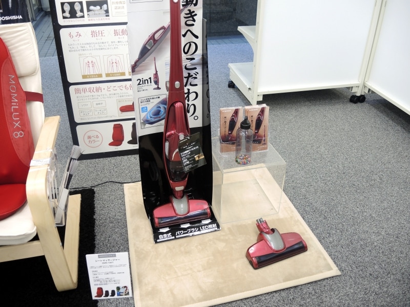 ヘッドにこだわりがあるコードレススティッククリーナー