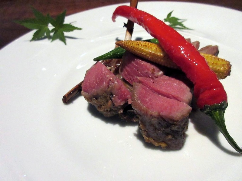 骨付き子羊味噌漬け焼き