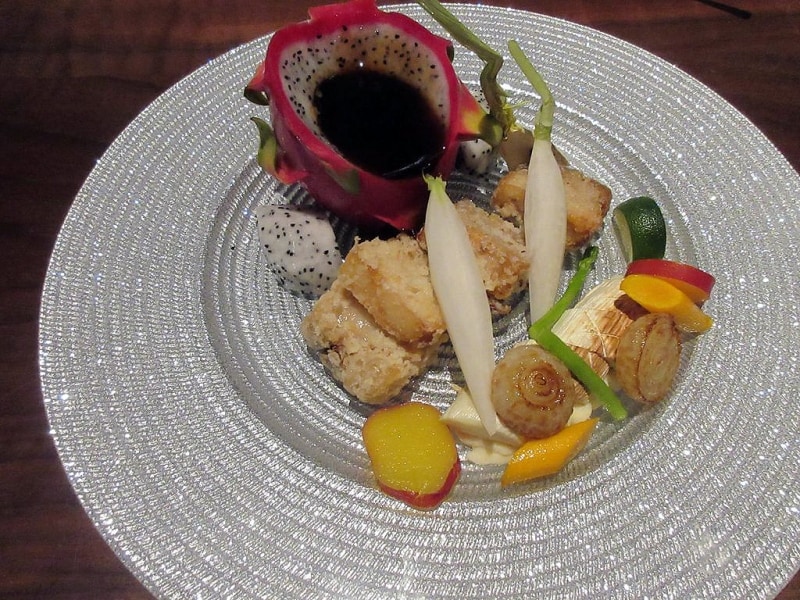 イベリコ豚角煮の酢豚