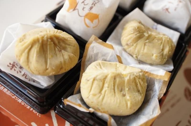 和栗と砂糖のみ。製法は同じでもそれぞれに味が違います