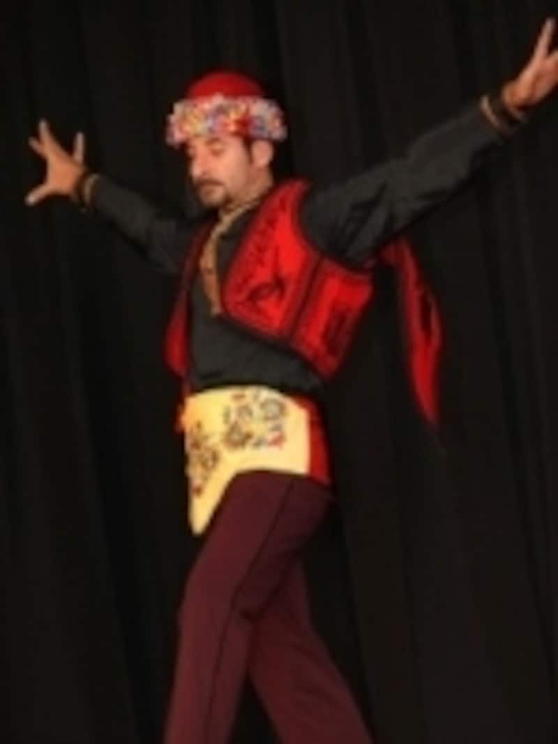 来日経験もある、ベテランの現役ダンサー