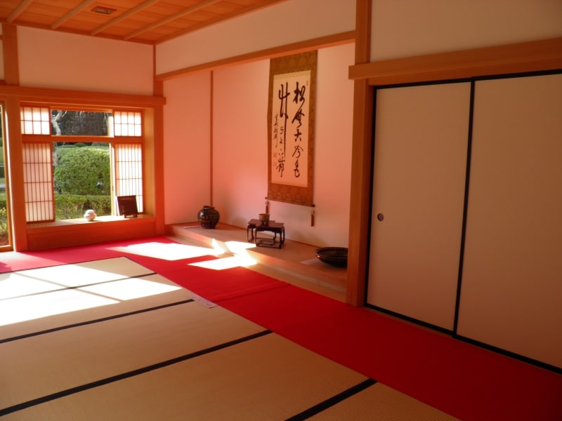 長寿寺のお堂の中