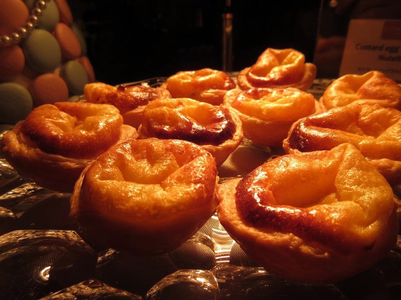 カスタードエッグタルト ヌテラ