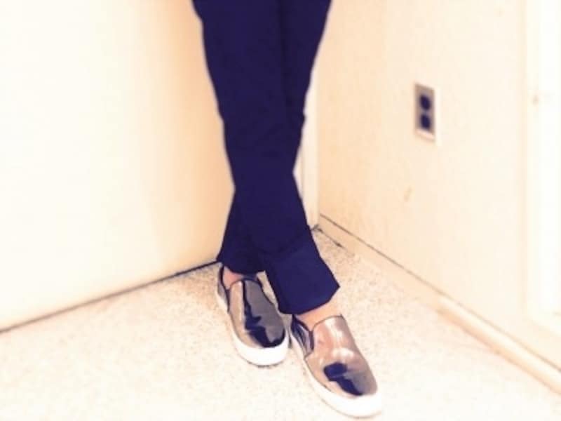 もはやメンズにおいてもアンクル丈は定番です。