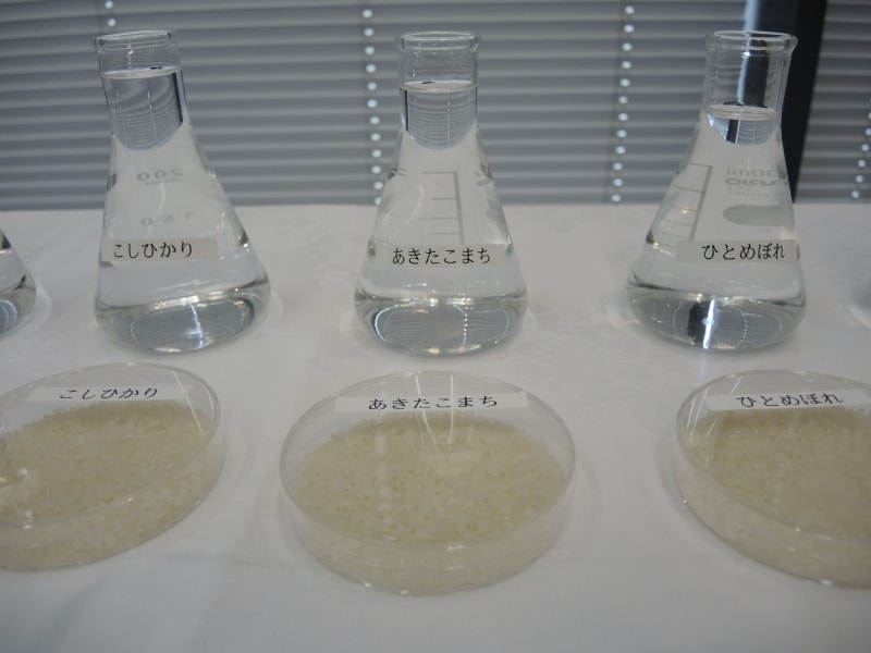 銘柄のよっても、最適な水分量は異なる