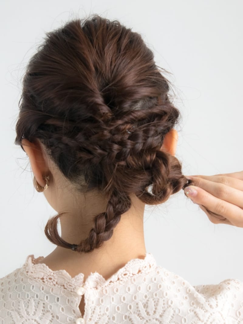 アメピンを数本使い固定すると良い