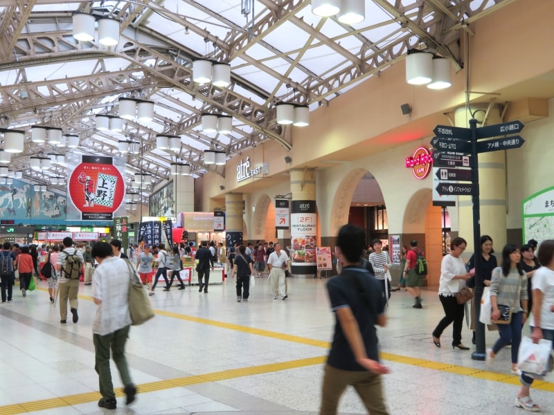 上野駅構内