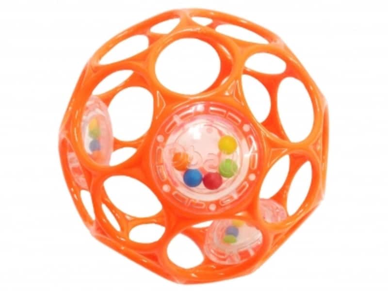 Kids II Japan／オーボール ラトル オレンジ (1296円)