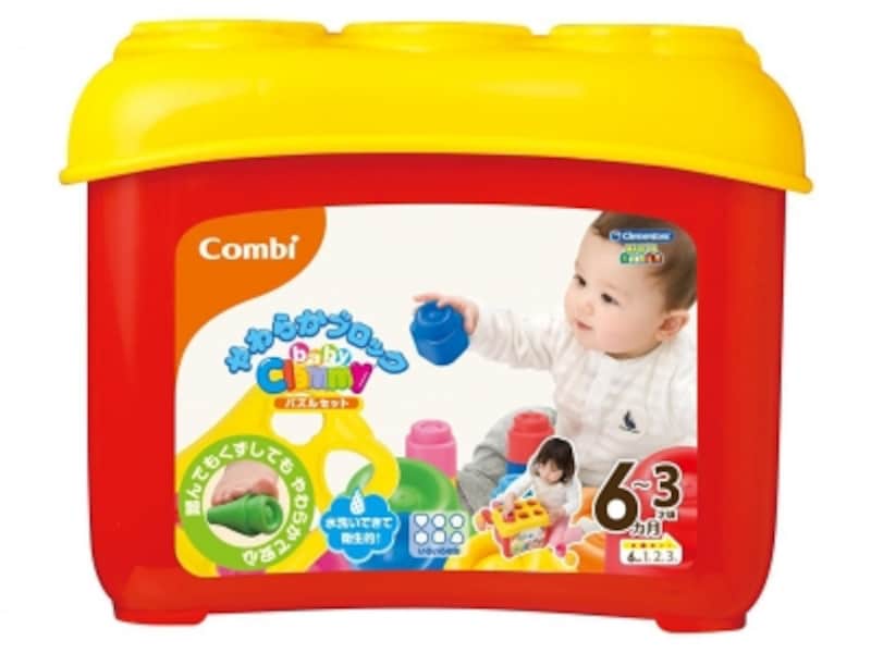 コンビ／やわらかブロックパズルセット （3780円）