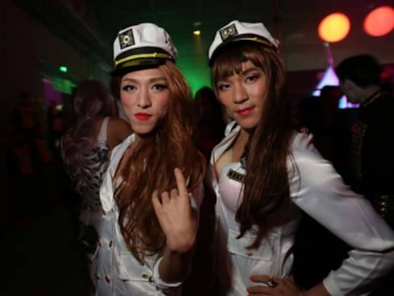 日頃なかなかなれない姿になれるのもハロウィンの醍醐味！＠YEN  Fetish?Halloween Party（C）O2culture（凹凸文化）