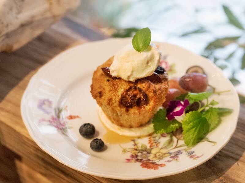 目も喜ばせてくれる一皿