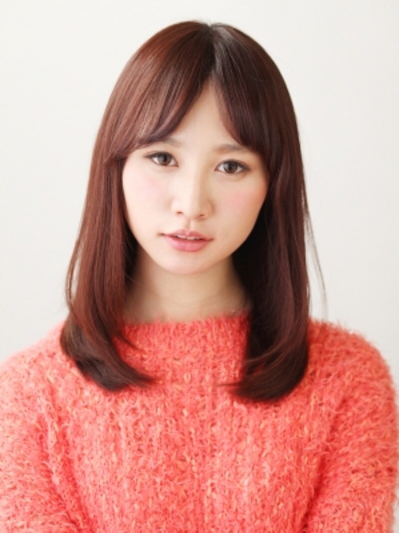 前髪の種類はこの4つ！基本の形と印象チェンジテク [ヘアスタイル・髪型] All About