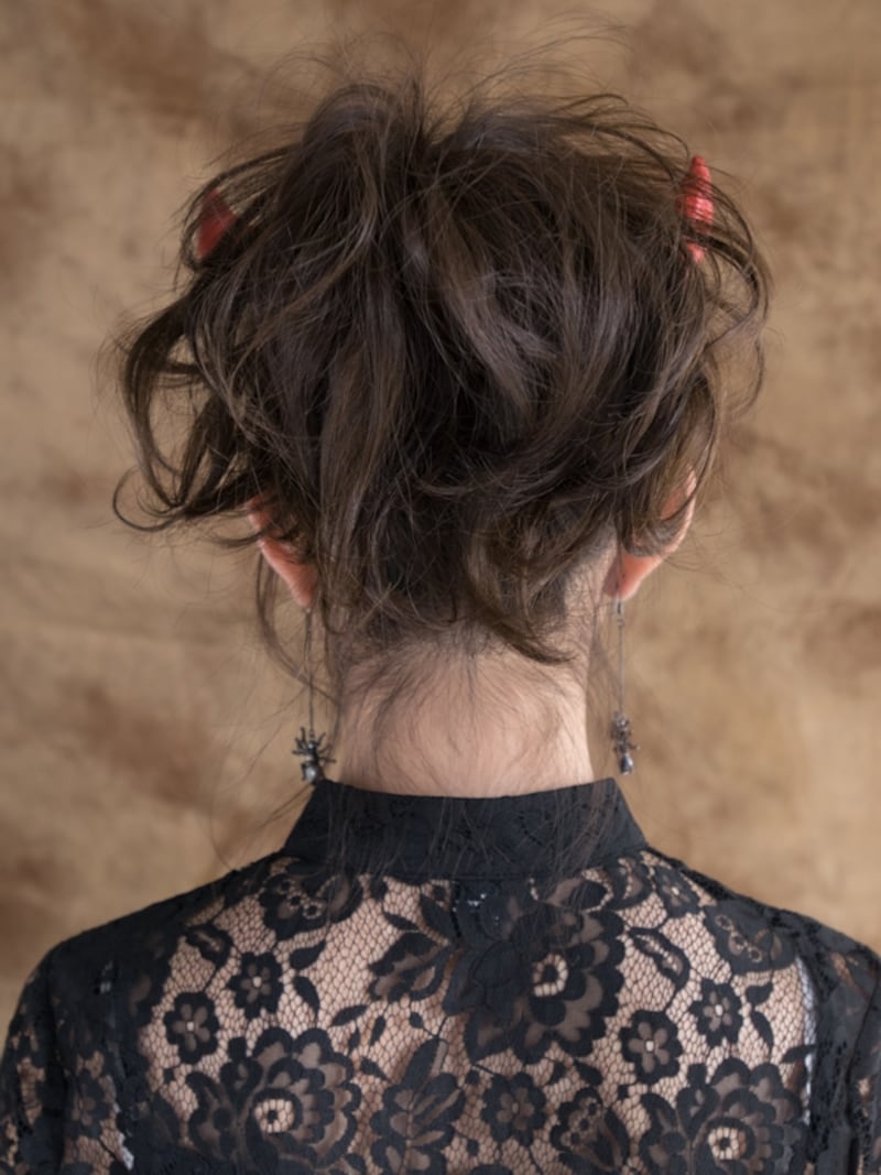 簡単ハロウィンヘア!デビル角ポニーテール