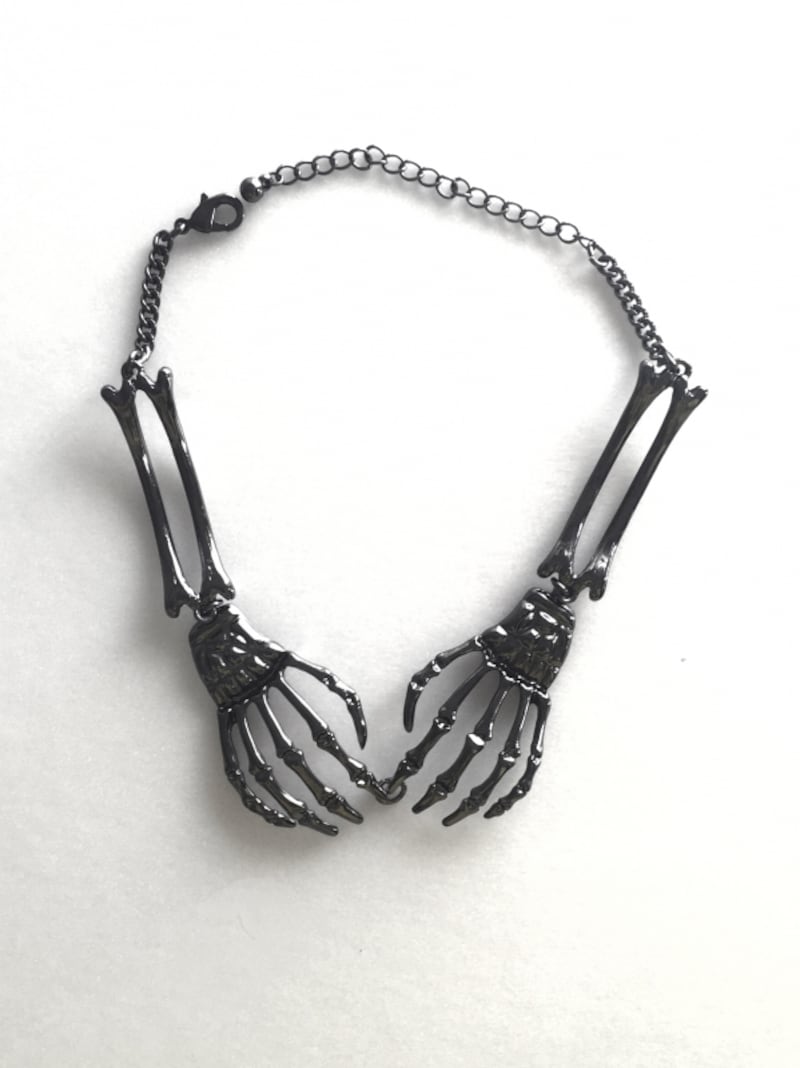 骸骨ネックレス