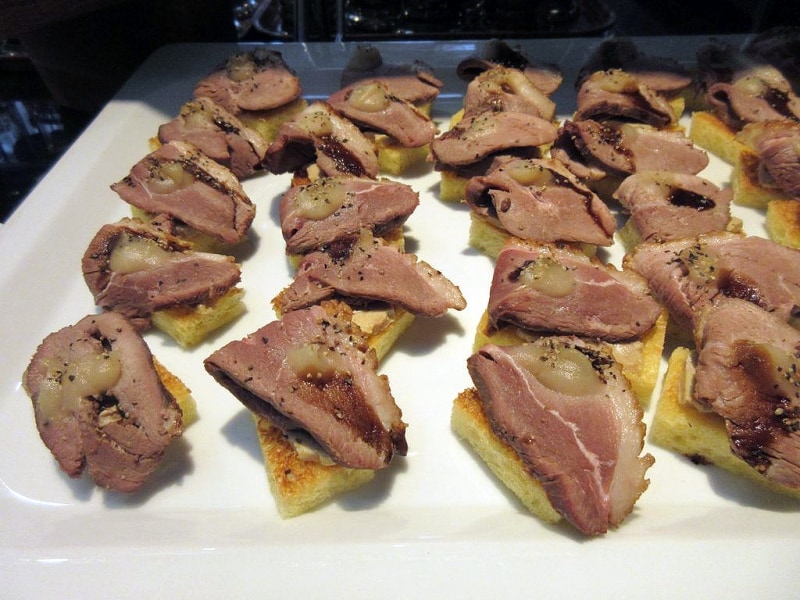 ローストダックとフォワグラ