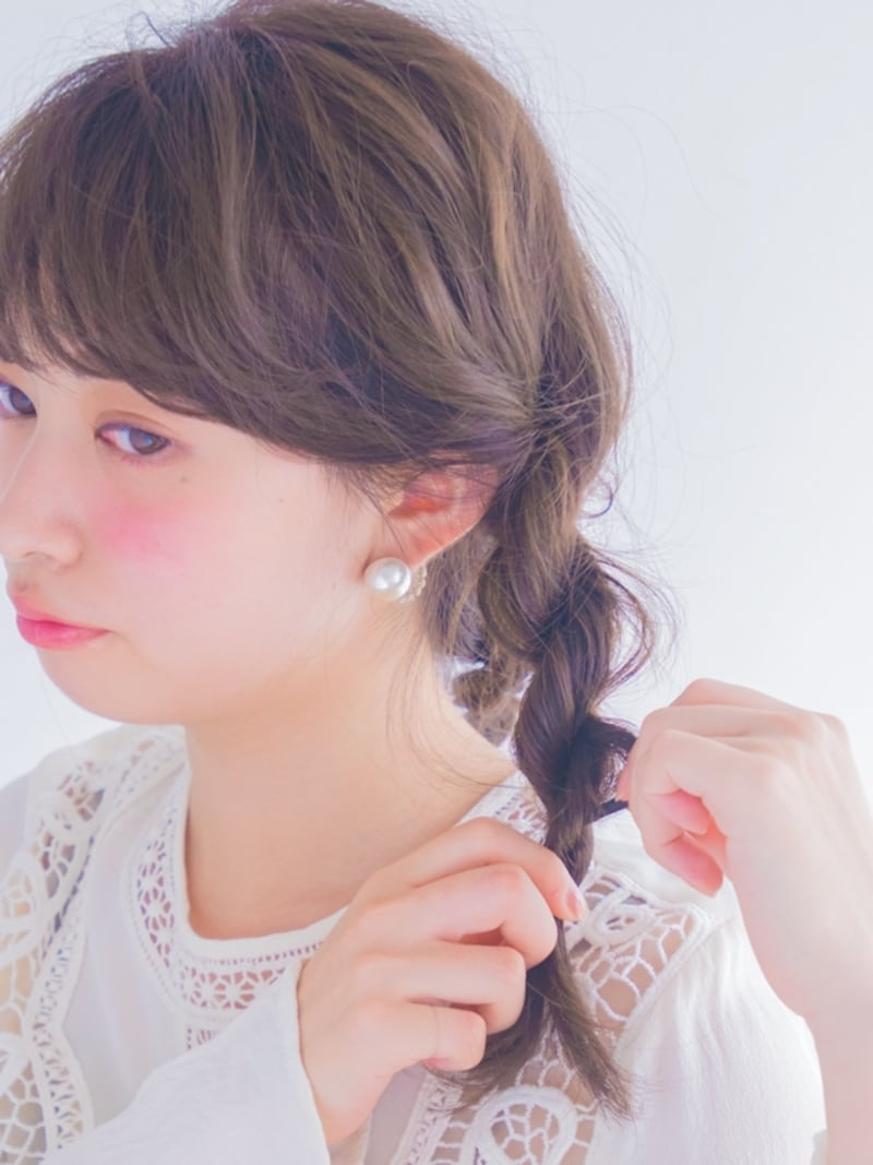 少しづつつまんで引き出します