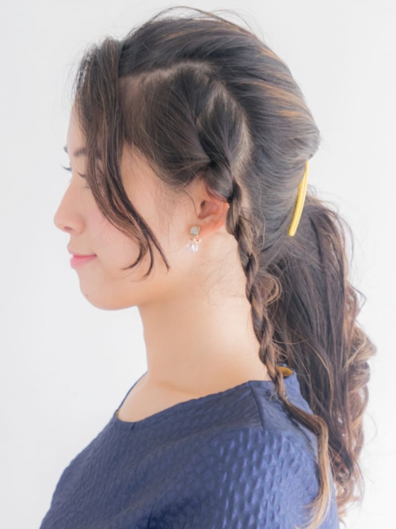 ロープ編みの完成!