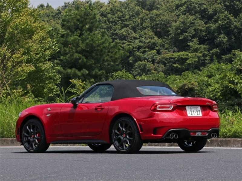 アバルト124スパイダー