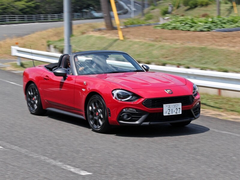 アバルト124スパイダー