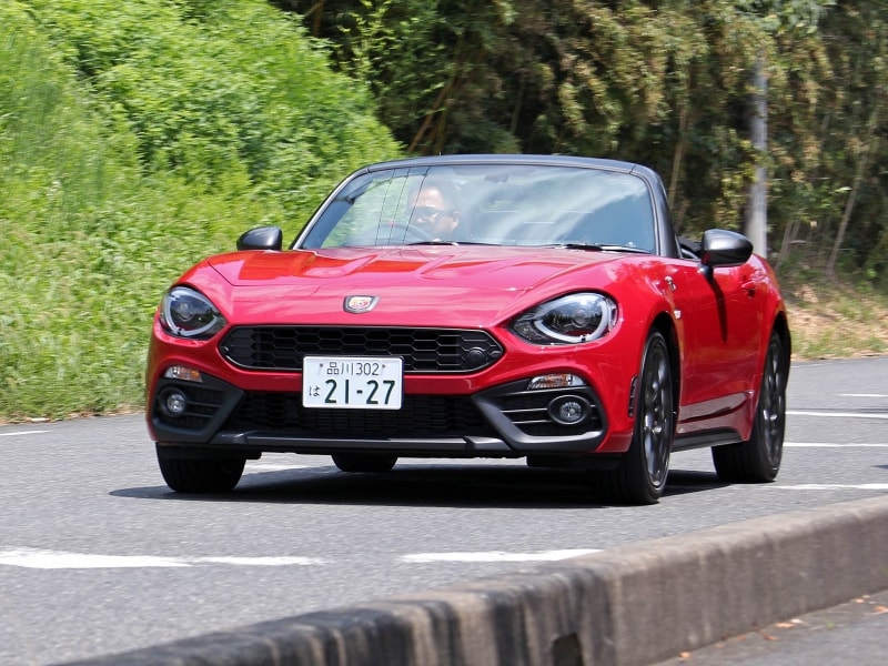 アバルト124スパイダー