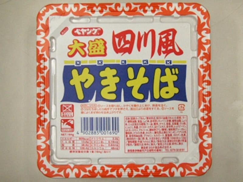 ペヤング四川風やきそば大盛