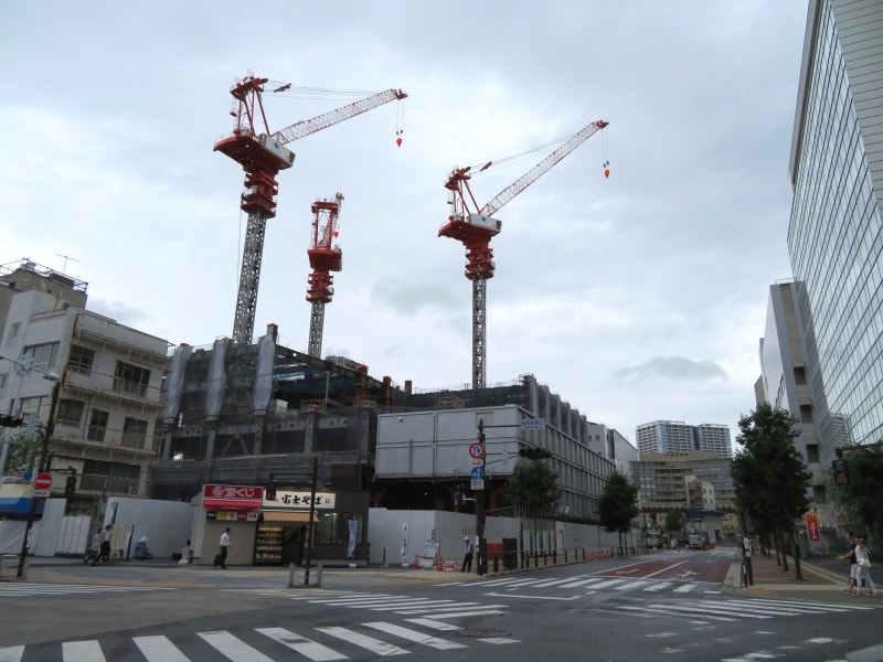 田町の再開発