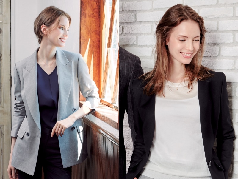 ぴちぴちのスーツよりもジャストサイズが今の流れundefined画像提供:HANABISHI