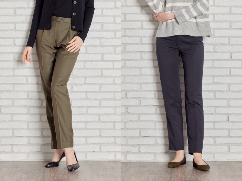 パンツは、くるぶしより短めの丈がトレンドundefined画像提供:HANABISHI