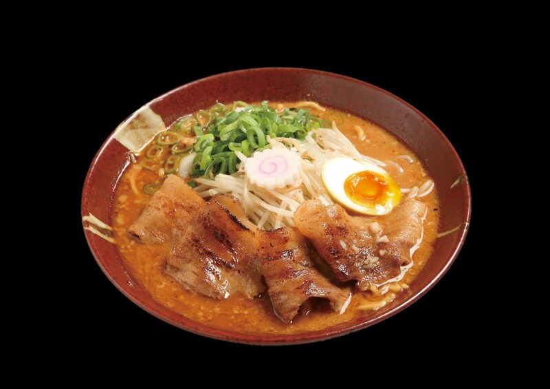 【石川】濃厚味噌「炎・炙」肉盛そば ~献上加賀味噌バージョン~(金沢麺達兼六会)