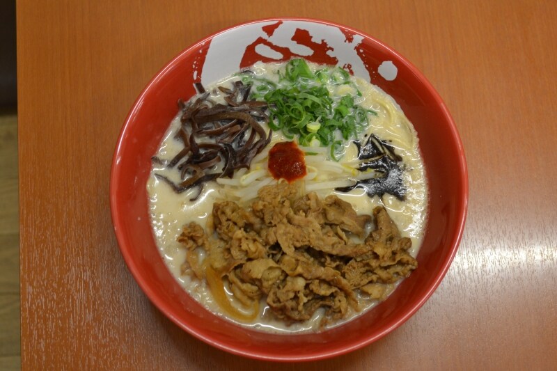【大阪】限定 肉もり牛醤ラーメン（ラーメンまこと屋）