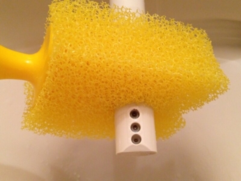 ウォシュレット掃除、シャワーノズル掃除に便利な100円グッズ