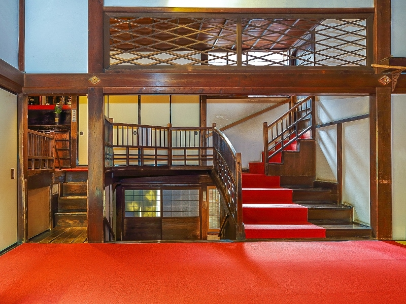 本堂の階段群@忍者寺(妙立寺)