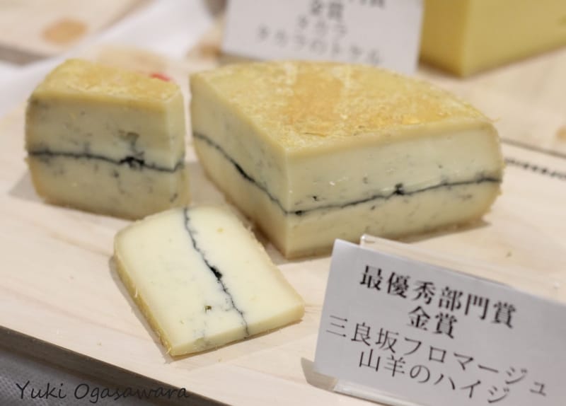 金賞、そして最優秀部門賞を受賞した、三良坂フロマージュさんの“山羊のハイジ”