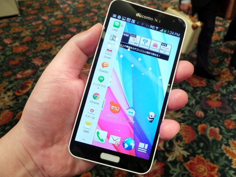 機能的にはほぼNote3なGALAXY J SC-02F