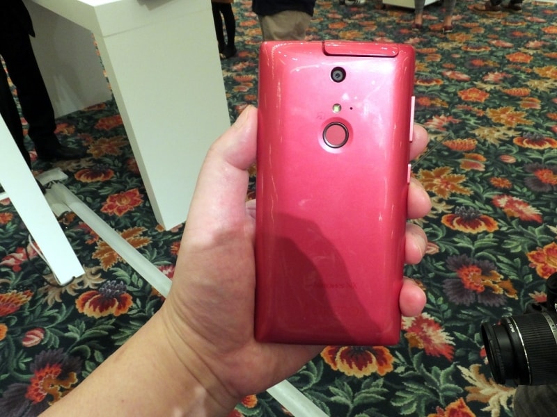 指紋認証センサundefinedARROWS NX F-01F