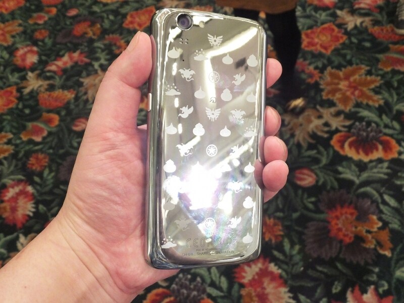 メタルスライム仕上げの背面