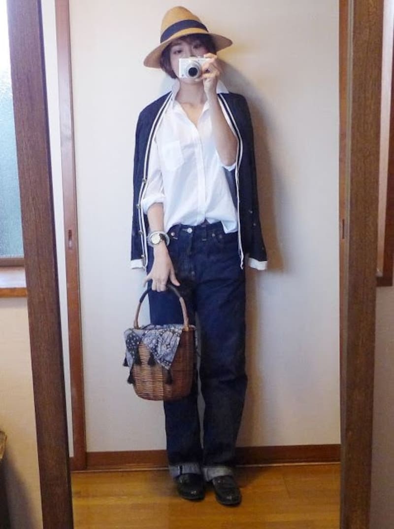 Levi'sメンズデニムコーデ