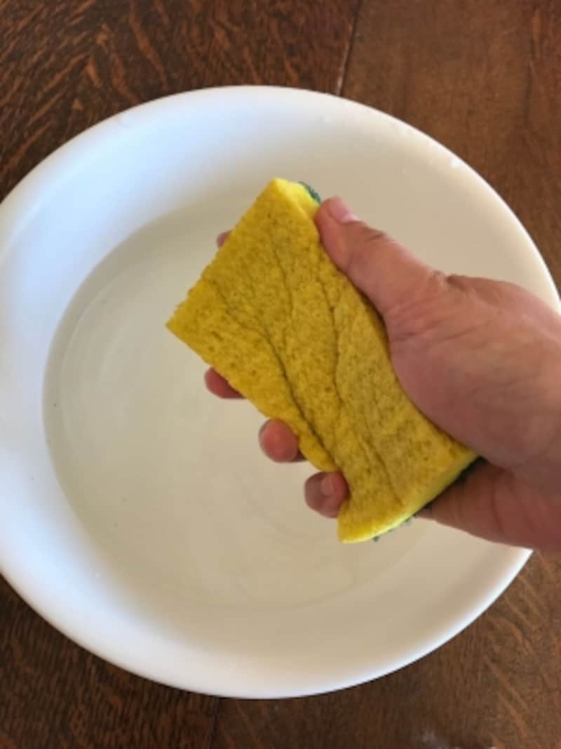 片手ですすぎができるので、時短にもなる。