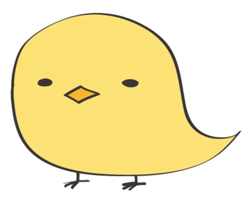 かわいいひよこです。